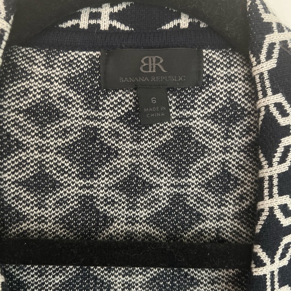 Banana Republic Collection Navy Crop Sweater - Picture 2 of 6